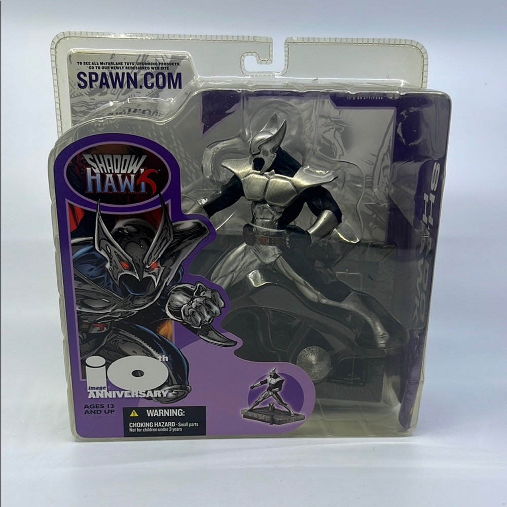 Spawn 10th Anniversary Shadow Hawk Limited Edition McFarlane Action Figure